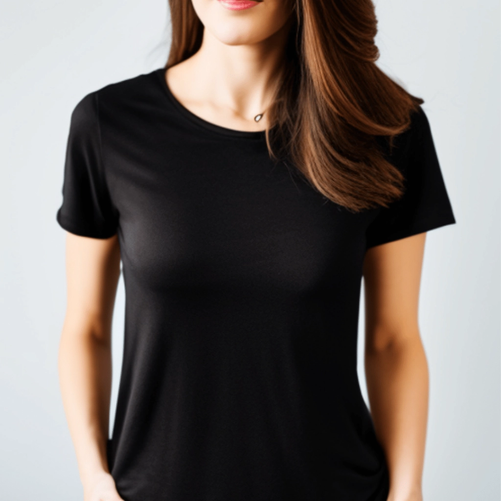 Örnek Kısa Kollu Kadın T-Shirt - Kırmızı